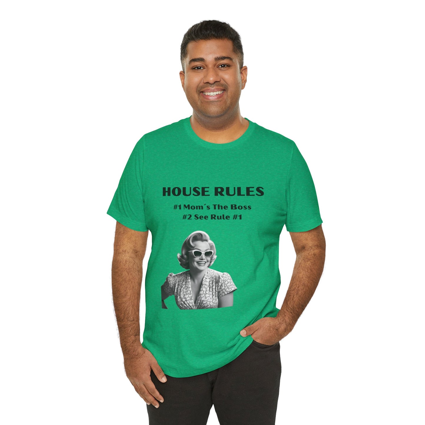 HOUSE RULES Unisex Jersey Short Sleeve Tee