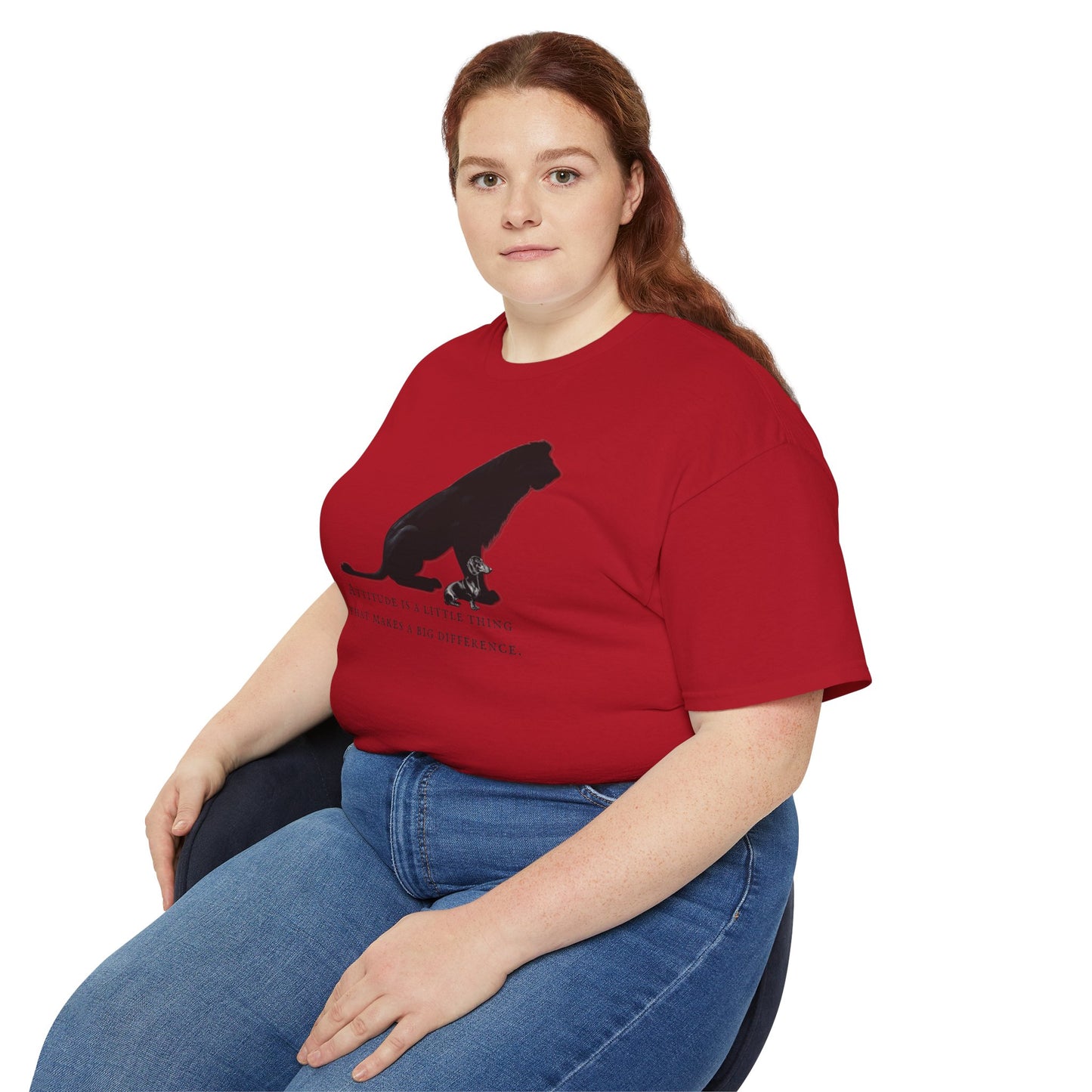 DACHSHUND ATTITUDE Unisex Ultra Cotton Tee