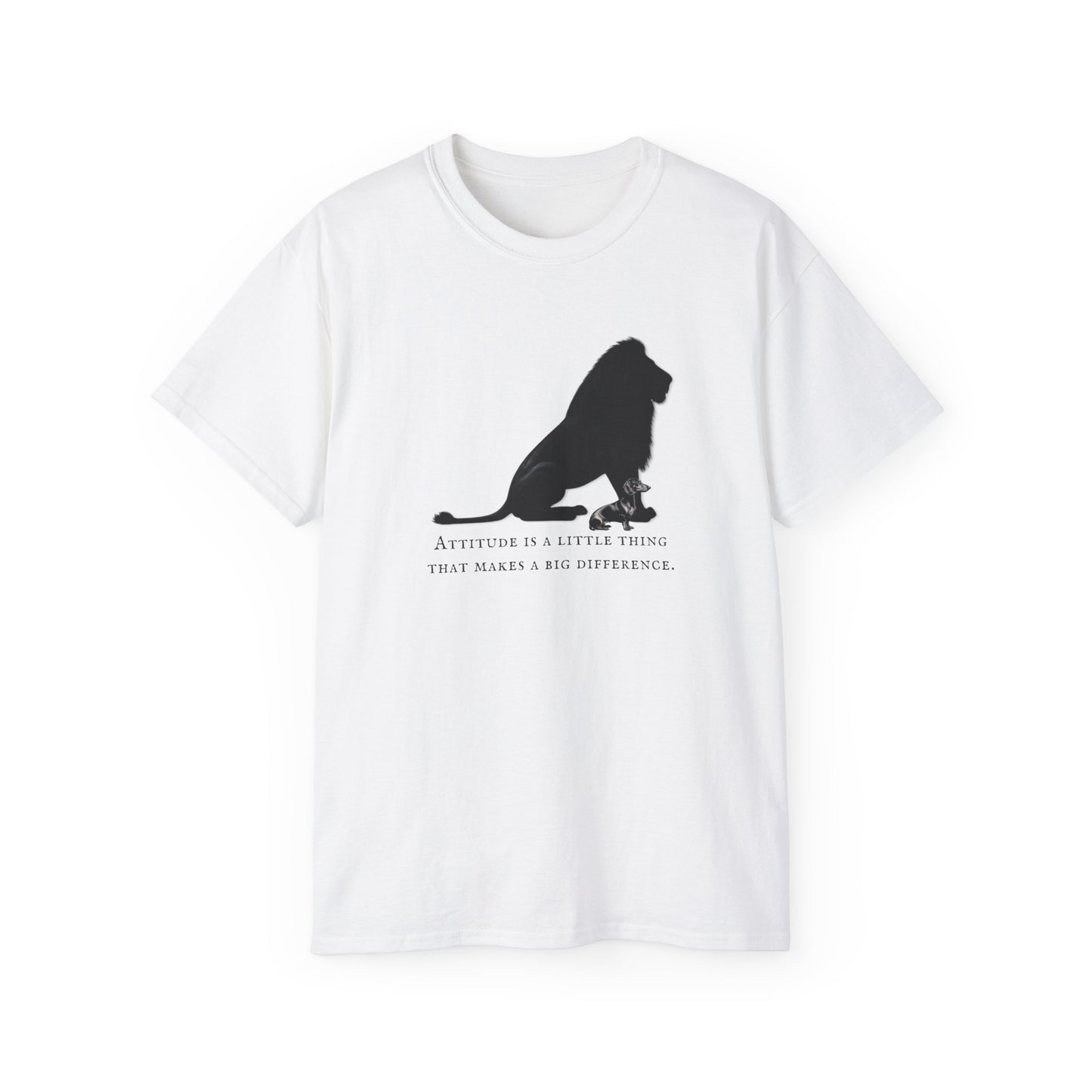 DACHSHUND ATTITUDE Unisex Ultra Cotton Tee