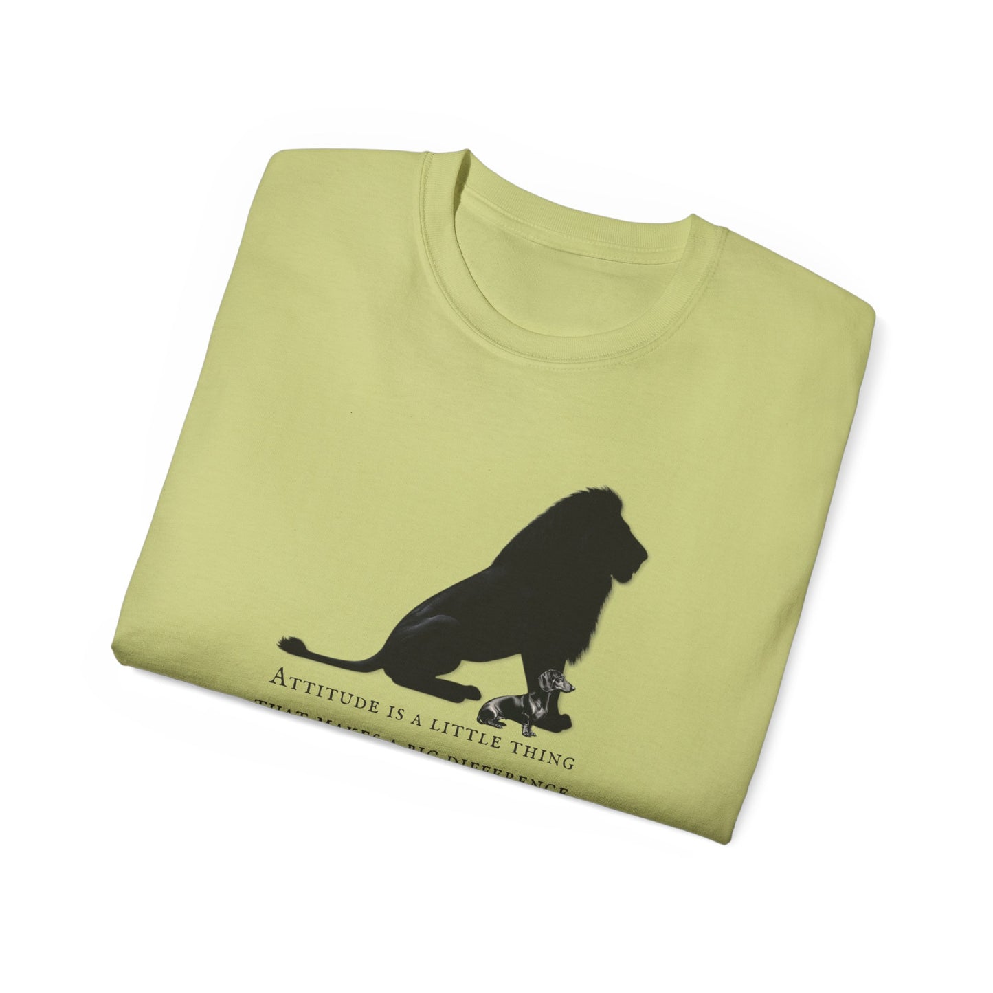 DACHSHUND ATTITUDE Unisex Ultra Cotton Tee