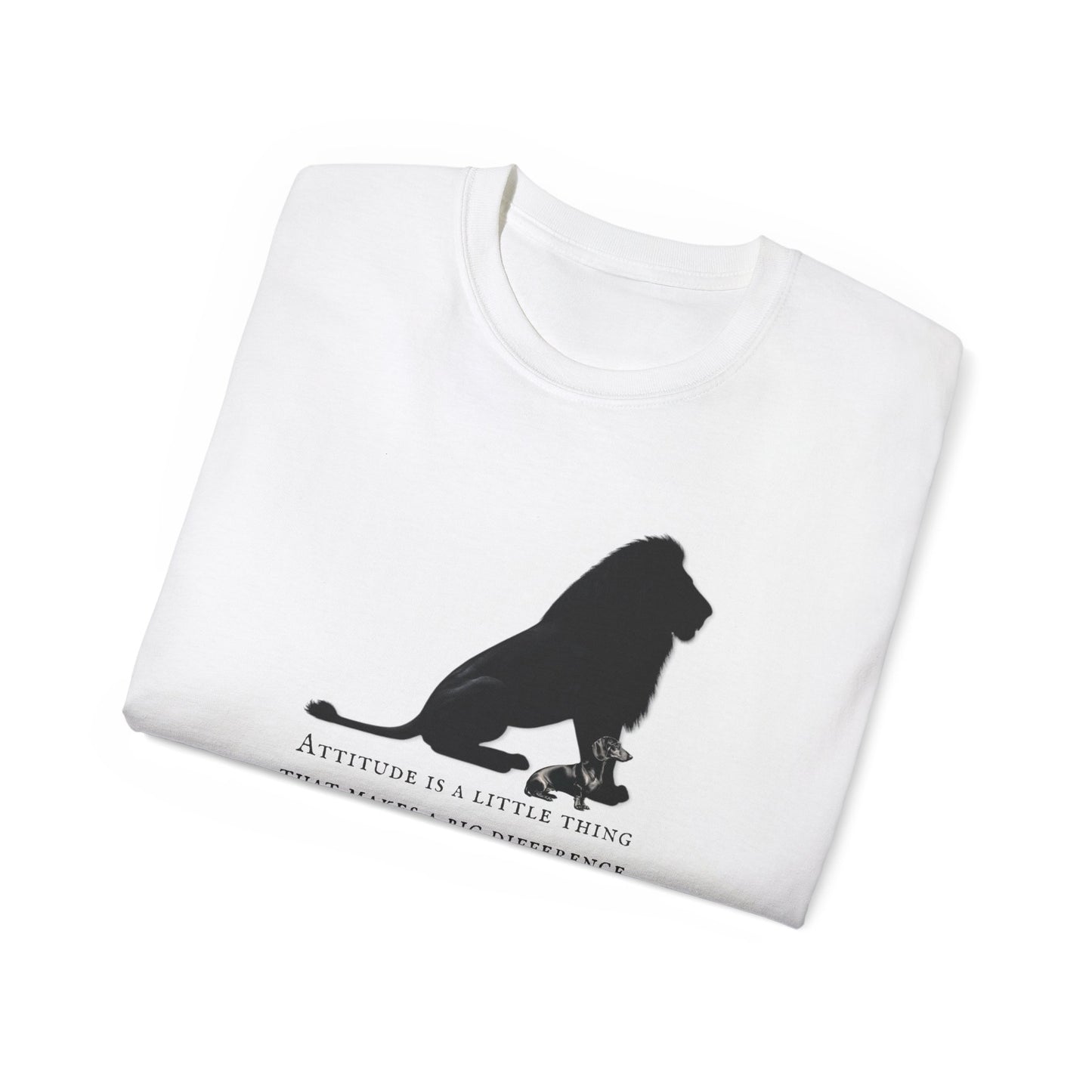 DACHSHUND ATTITUDE Unisex Ultra Cotton Tee
