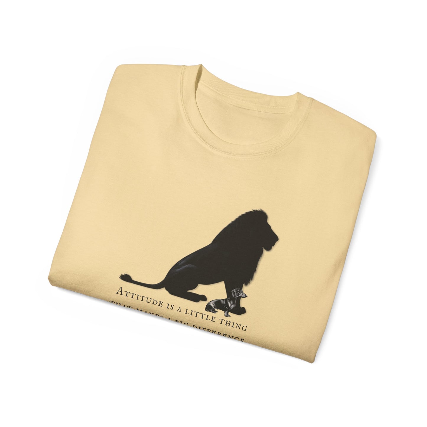 DACHSHUND ATTITUDE Unisex Ultra Cotton Tee