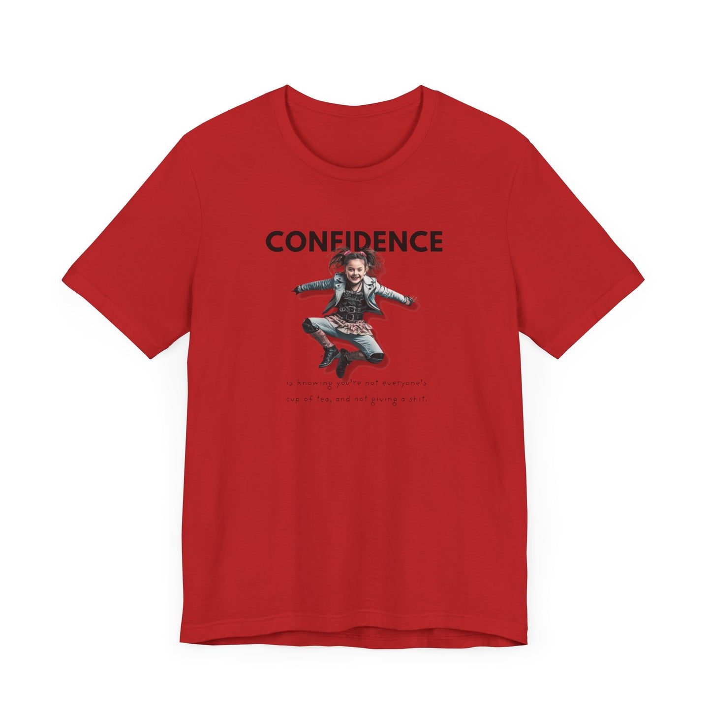 CONFIDENCE Unisex Jersey Short Sleeve Tee