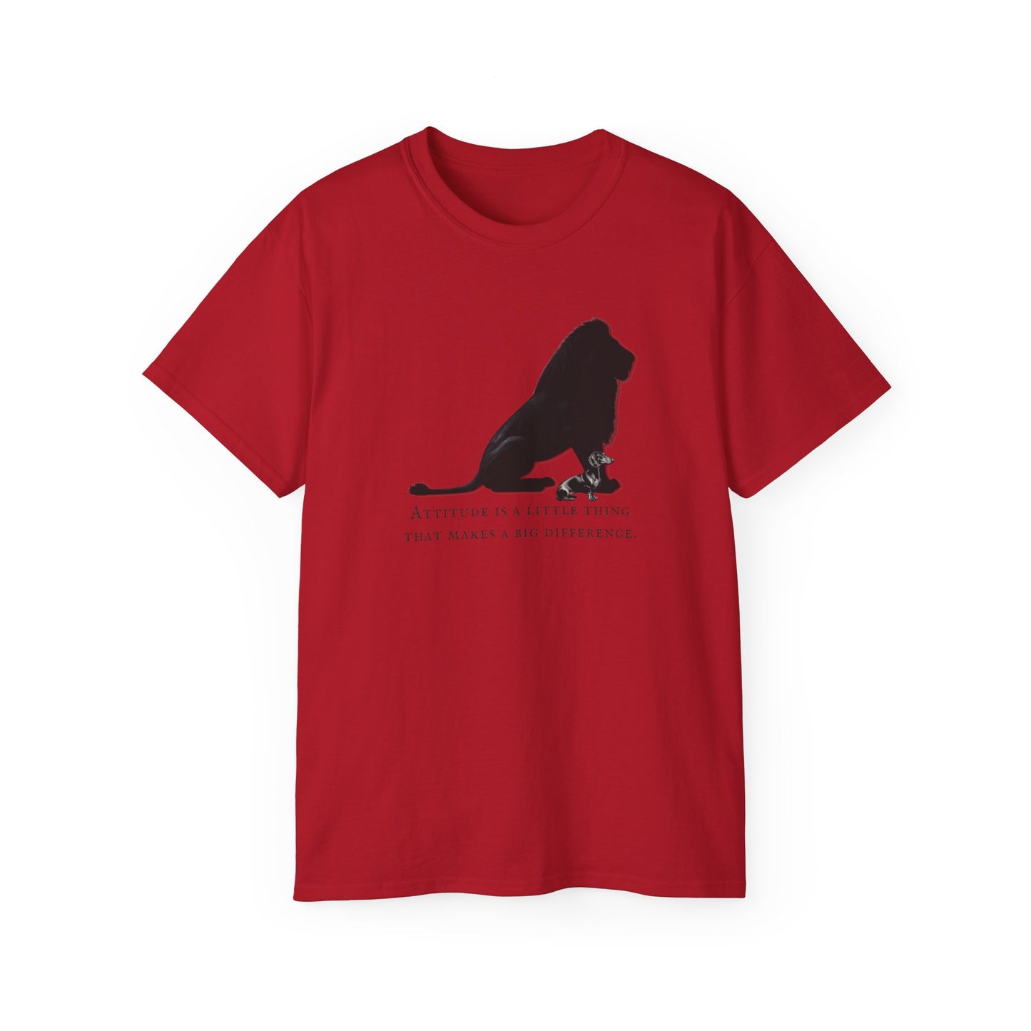 DACHSHUND ATTITUDE Unisex Ultra Cotton Tee