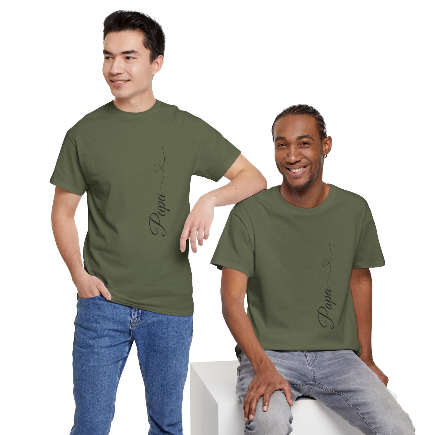 PAPA Unisex Heavy Cotton Tee