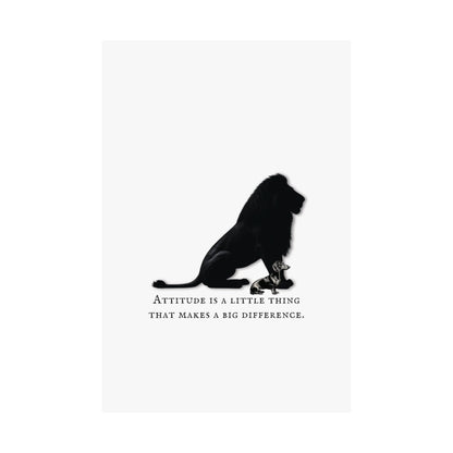 DACHSHUND ATTITUDE Satin Posters (210gsm)