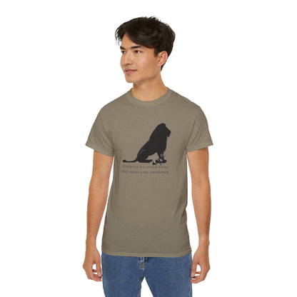 DACHSHUND ATTITUDE Unisex Ultra Cotton Tee