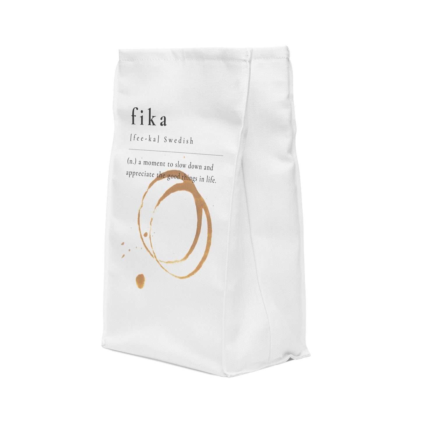 SWEDISH FIKA Polyester Lunch Bag