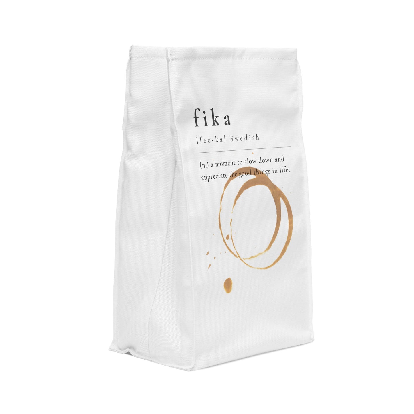 SWEDISH FIKA Polyester Lunch Bag