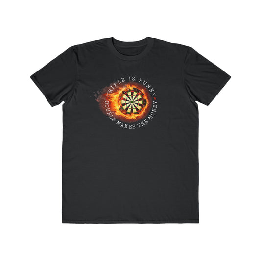 DART DOUBLE MAKES THE MONEY Men's Lightweight Fashion Tee