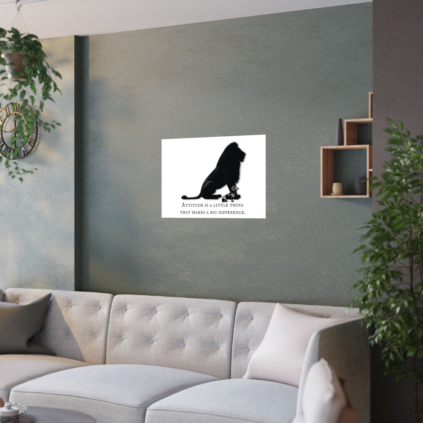 DACHSHUND ATTITUDE Satin Posters (210gsm)