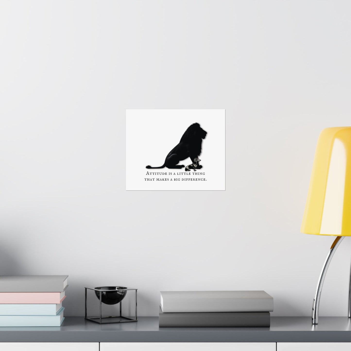 DACHSHUND ATTITUDE Satin Posters (210gsm)