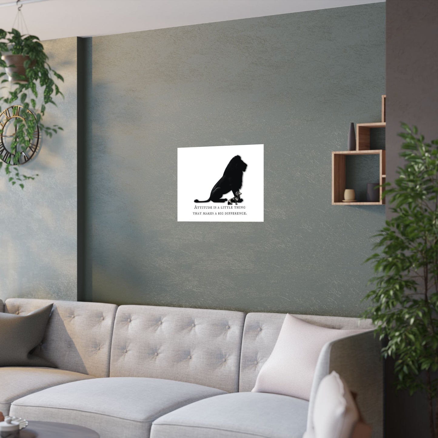 DACHSHUND ATTITUDE Satin Posters (210gsm)