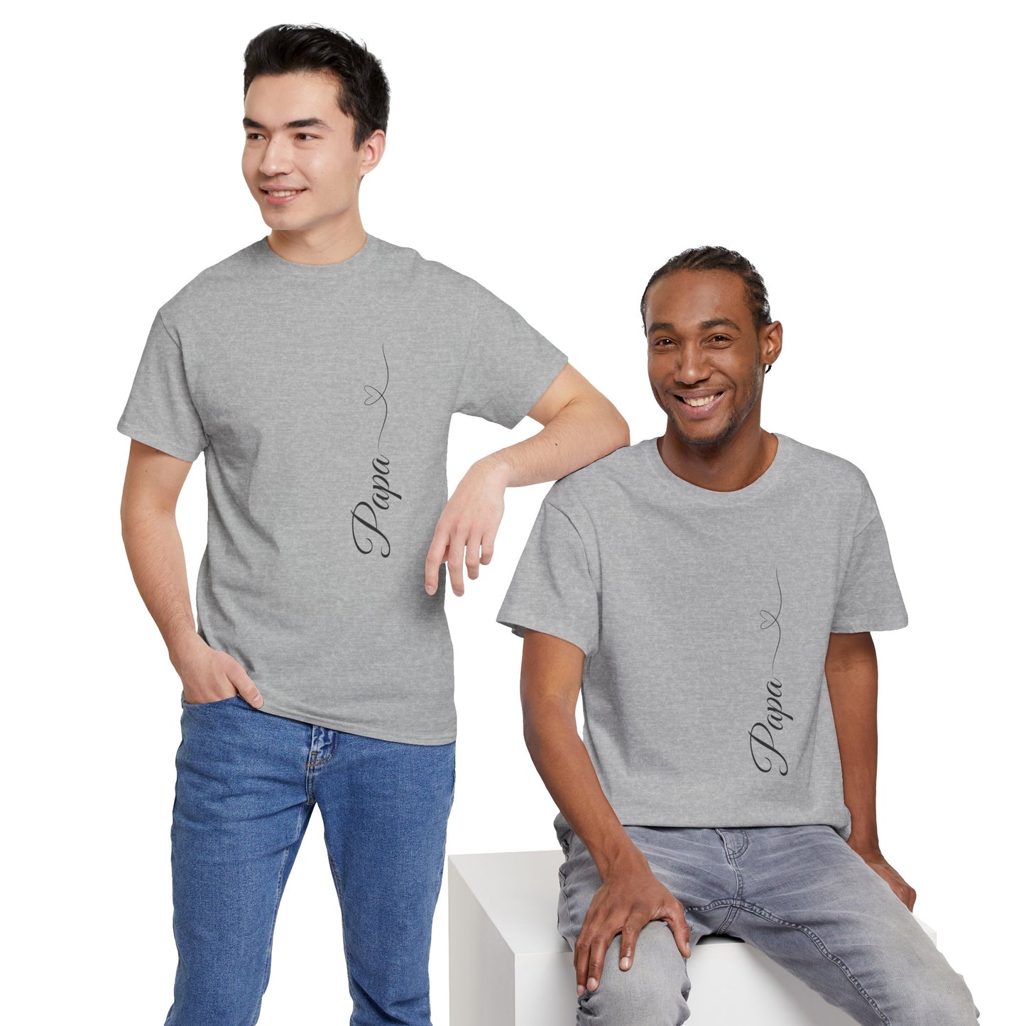 PAPA Unisex Heavy Cotton Tee
