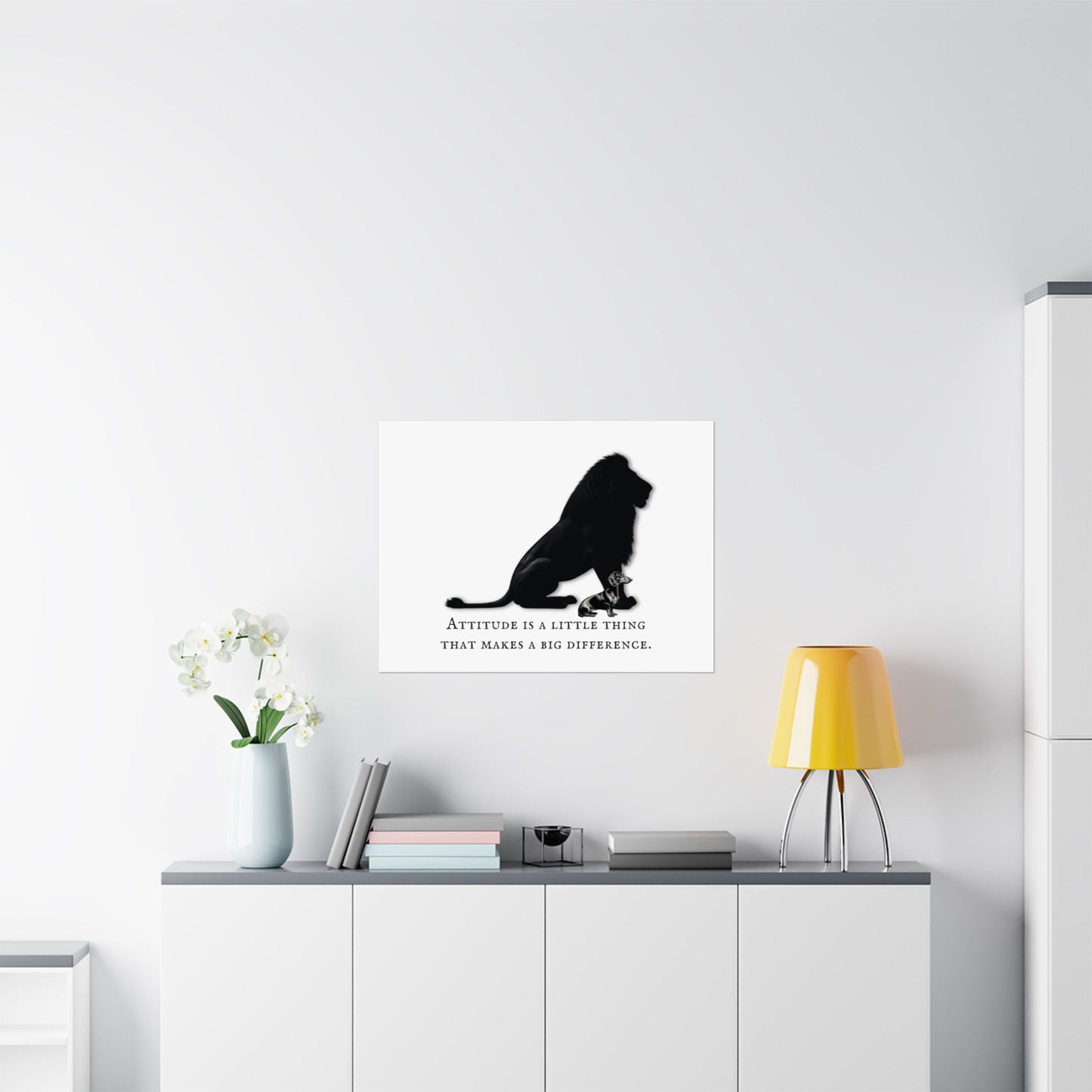DACHSHUND ATTITUDE Satin Posters (210gsm)