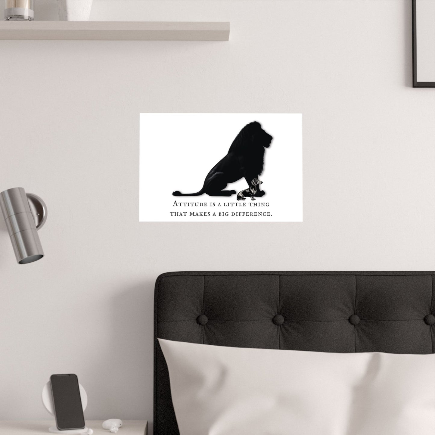 DACHSHUND ATTITUDE Satin Posters (210gsm)