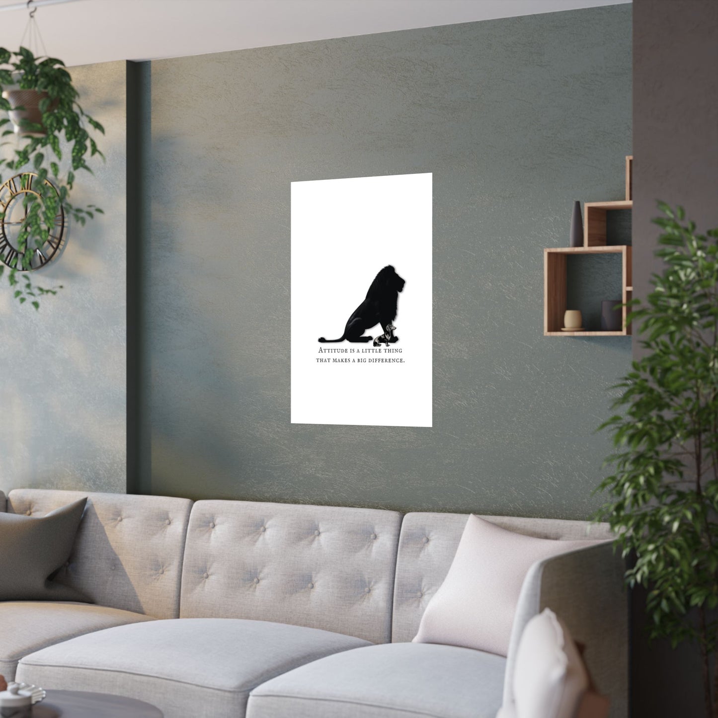DACHSHUND ATTITUDE Satin Posters (210gsm)