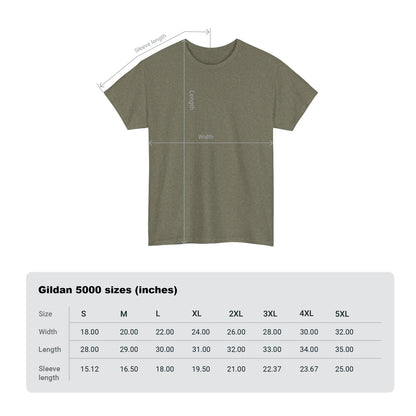 DREAM BIG ACT BIGGER Unisex Heavy Cotton Tee