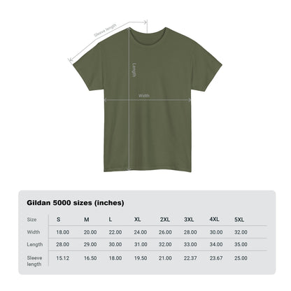 DREAM BIG ACT BIGGER Unisex Heavy Cotton Tee