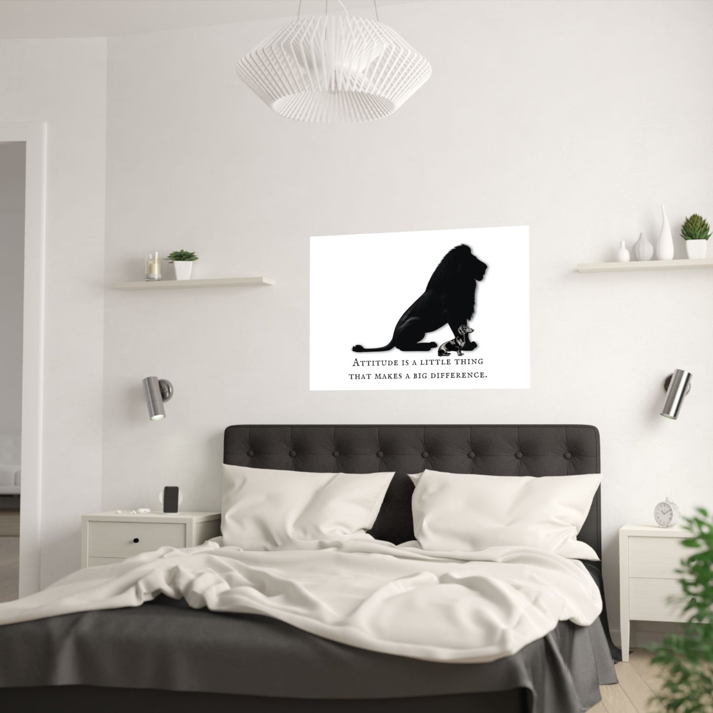 DACHSHUND ATTITUDE Satin Posters (210gsm)