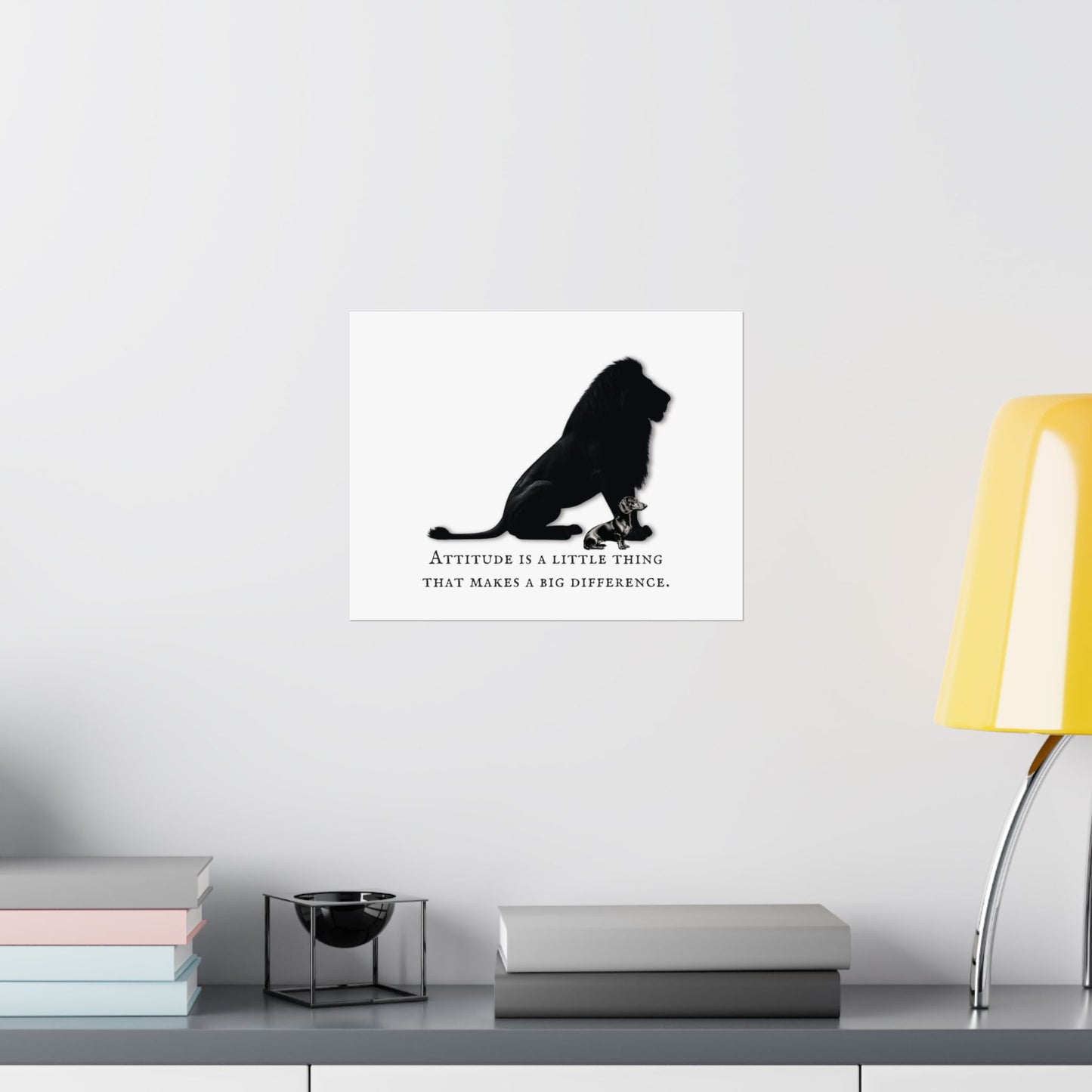 DACHSHUND ATTITUDE Satin Posters (210gsm)