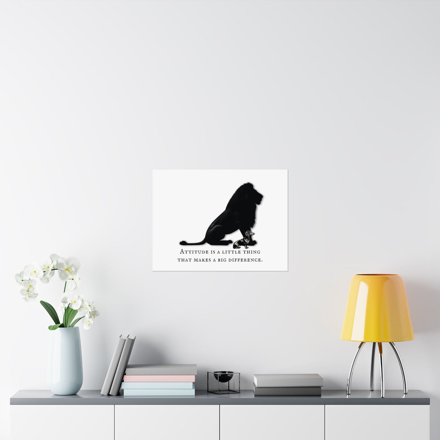 DACHSHUND ATTITUDE Satin Posters (210gsm)