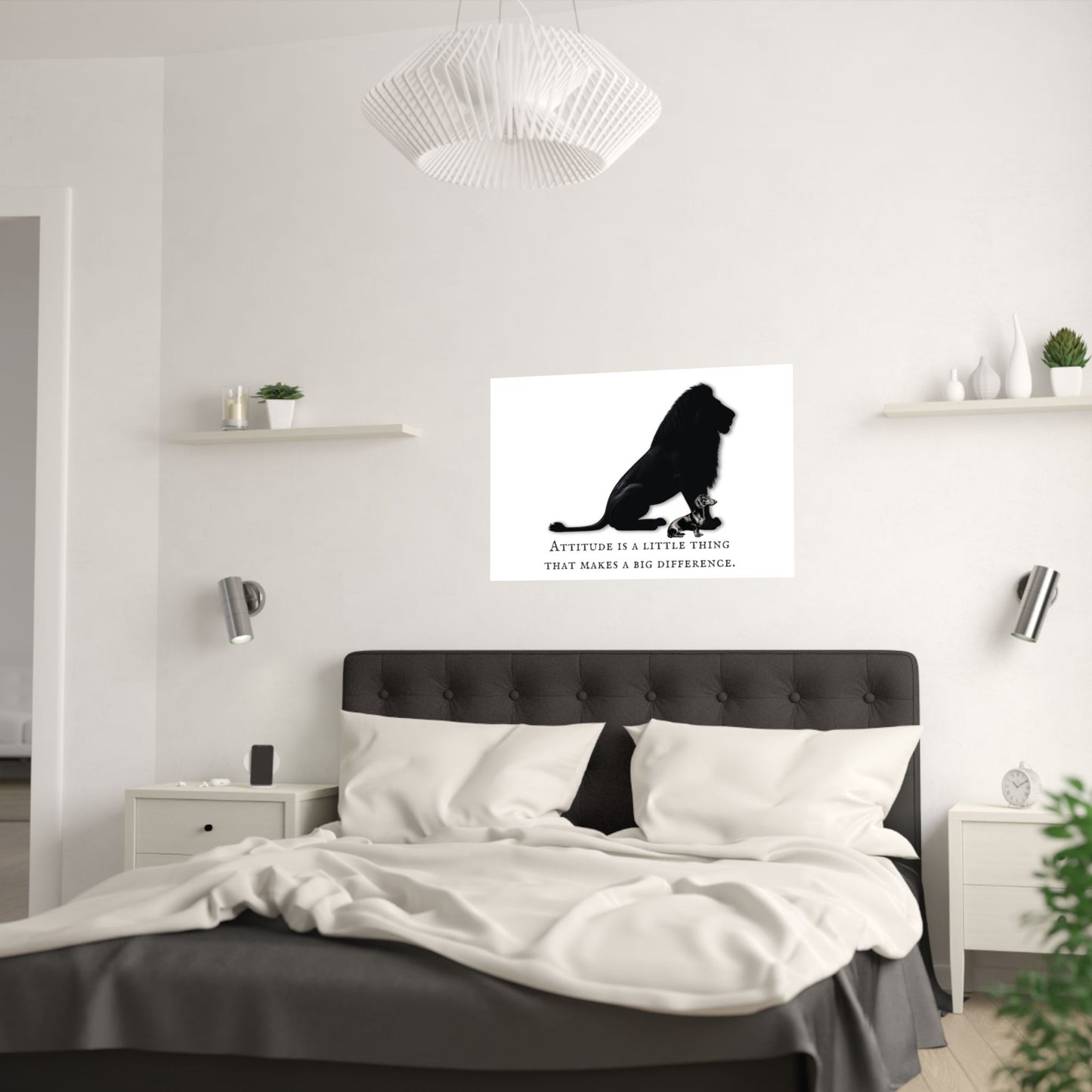 DACHSHUND ATTITUDE Satin Posters (210gsm)