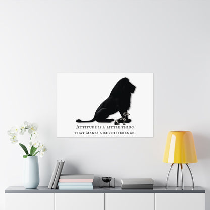 DACHSHUND ATTITUDE Satin Posters (210gsm)