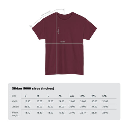DREAM BIG ACT BIGGER Unisex Heavy Cotton Tee